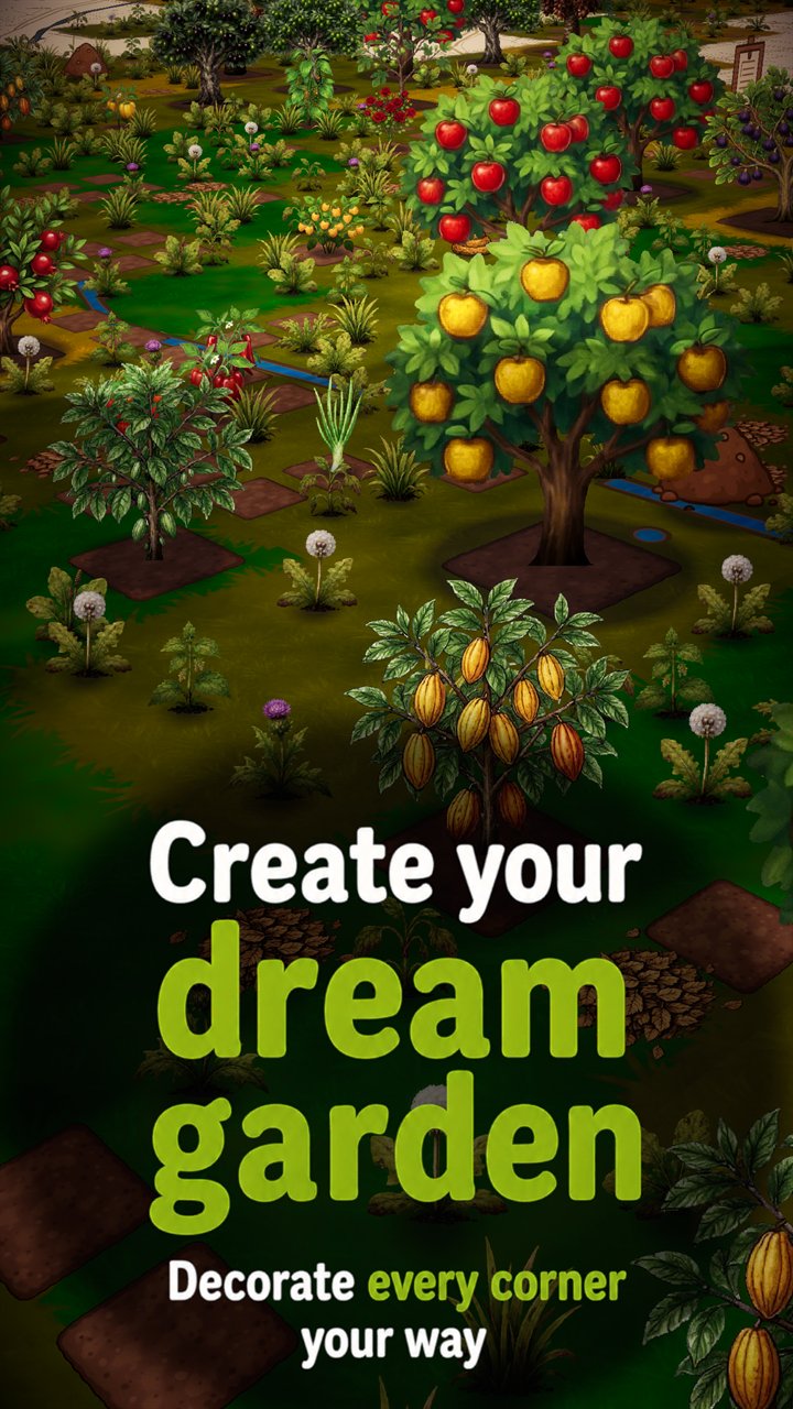 Gnomia decorated garden screenshot